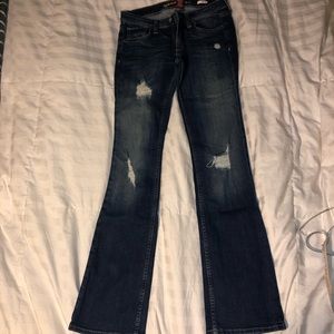 Arizona Bootcut Ripped Jeans